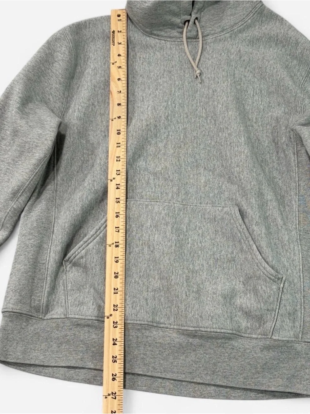 J Crew Re-Imagined Men’s Pullover Hoodie Size M Gray